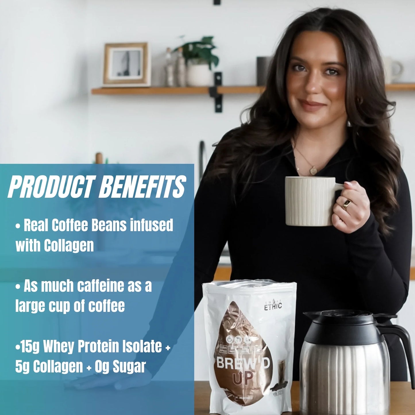 BREW'D UP COFFEE PROTEIN + COLLAGEN