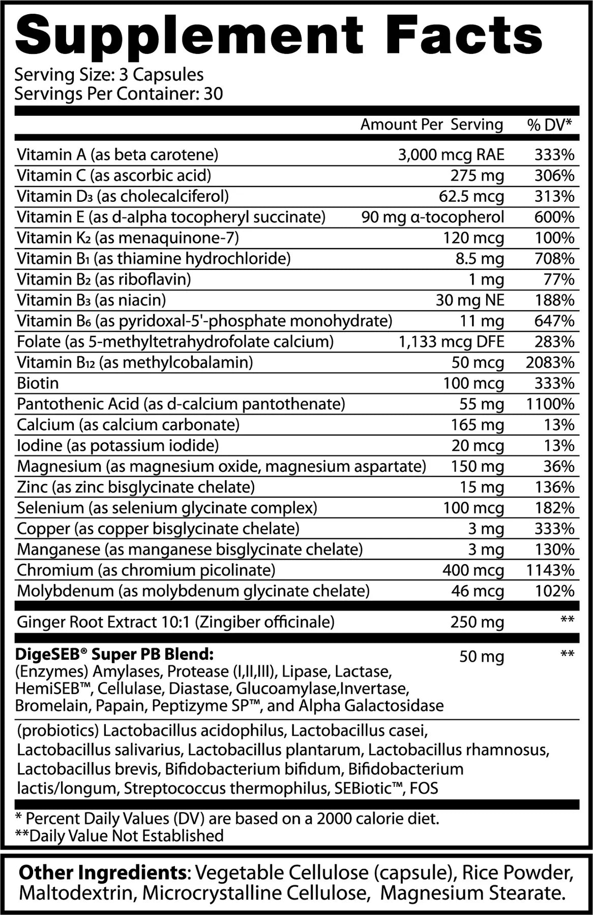 MULTI VITAMIN (Immune System Support)
