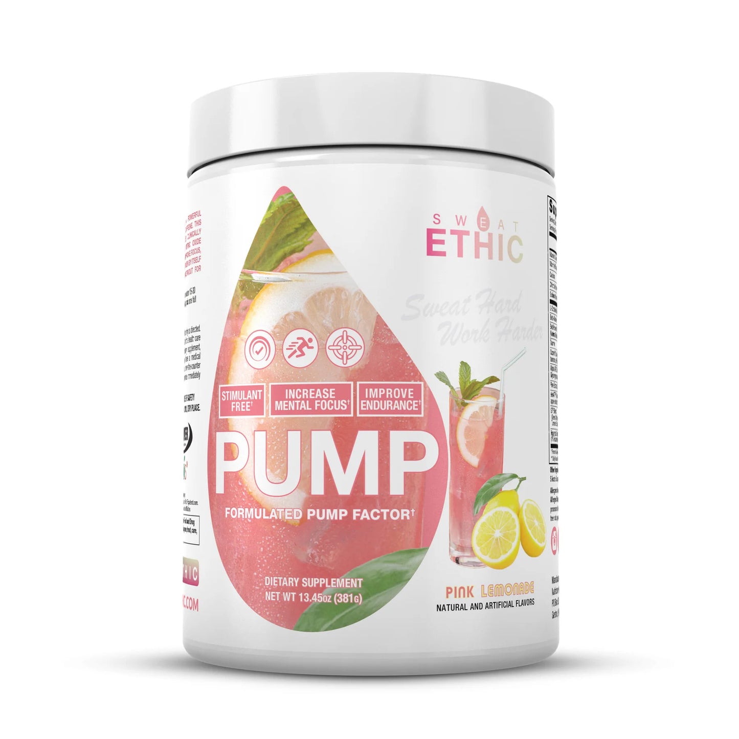 PUMP - FORMULATED PUMP FACTOR  (non-stim pre-workout)