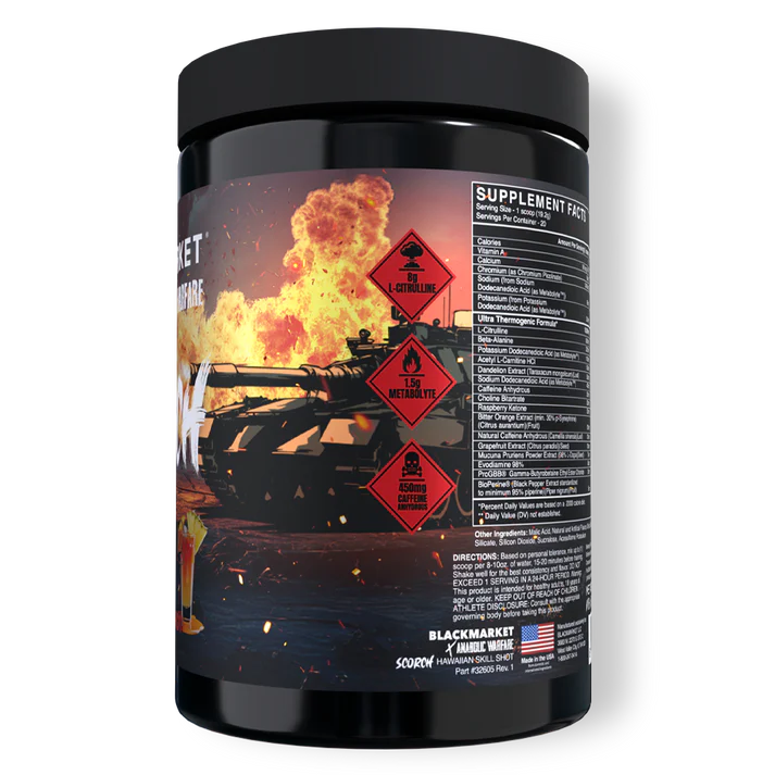 SCORCH Pre-Workout (ULTRA thermogenic)