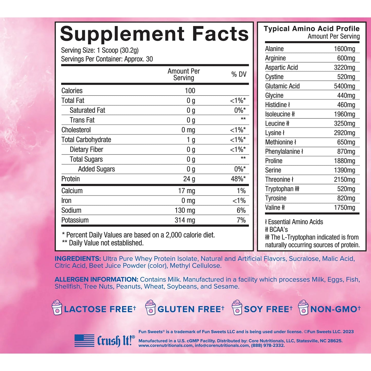 ISO CLEAR Whey Protein Isolate (30 servings)