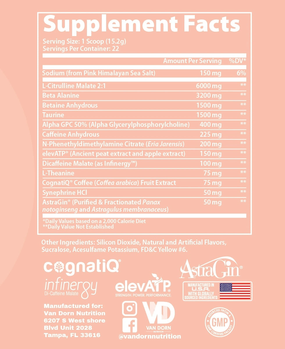 TRANSCENDENCE PRE-WORKOUT