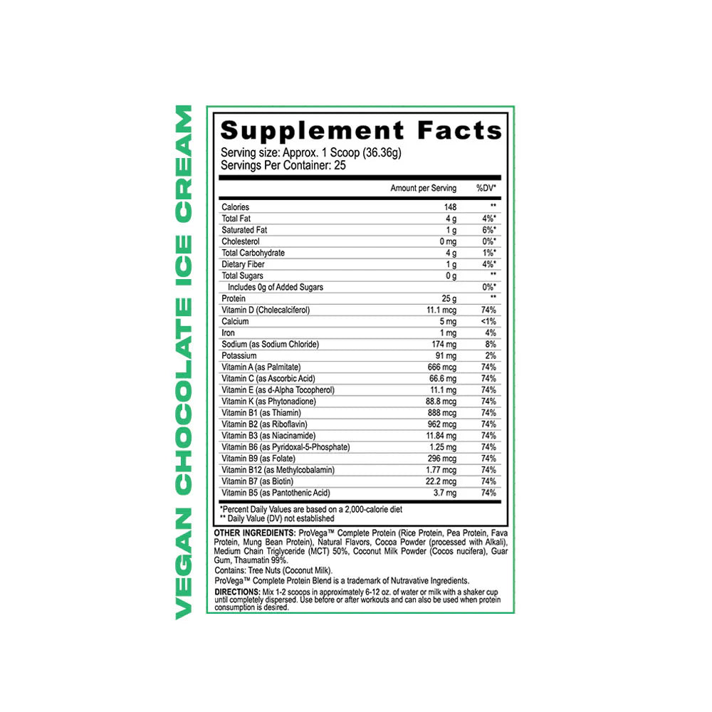 100% VEGAN Protein (25 servings)