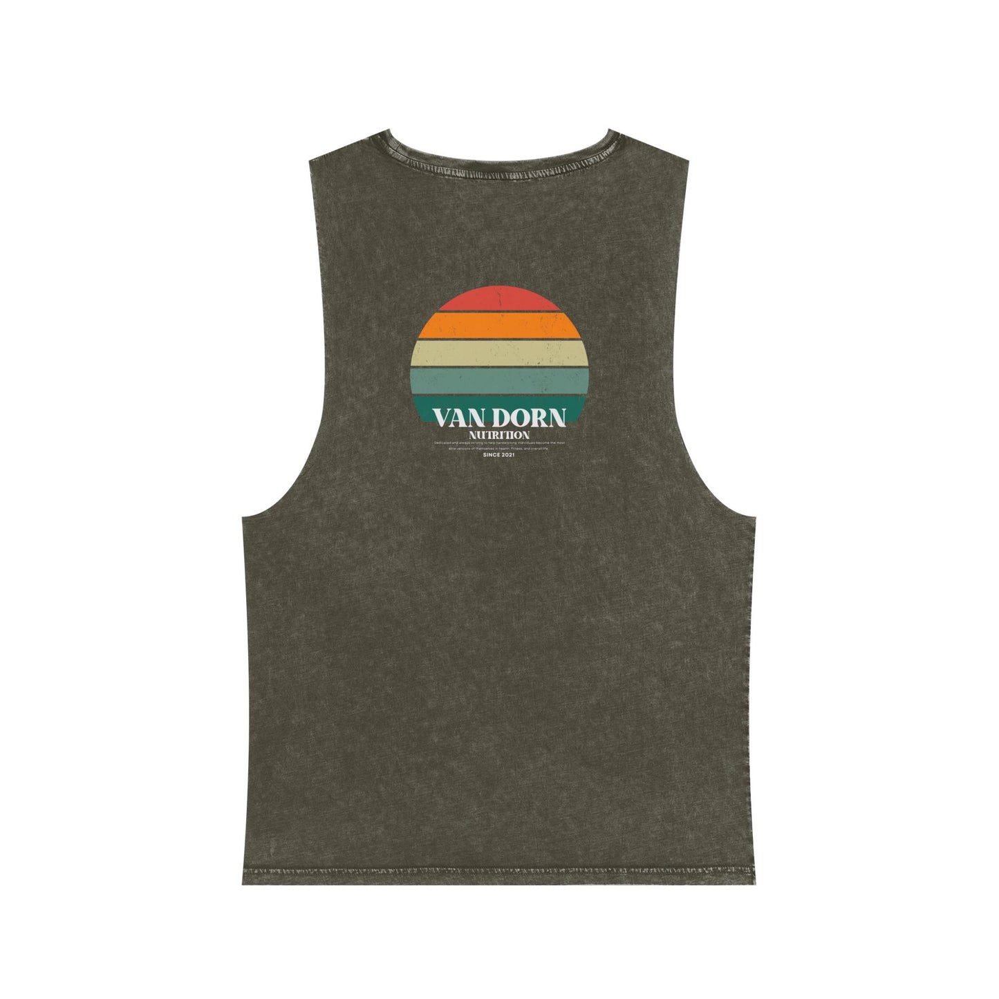 Retro Unisex Stonewash Tank Top (FREE SHIPPING)