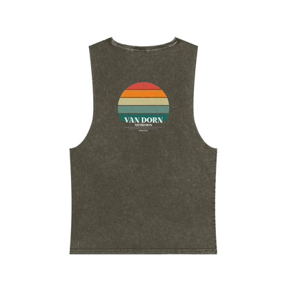 Retro Unisex Stonewash Tank Top (FREE SHIPPING)