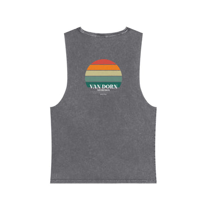 Retro Unisex Stonewash Tank Top (FREE SHIPPING)