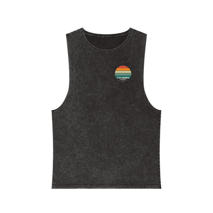 Retro Unisex Stonewash Tank Top (FREE SHIPPING)