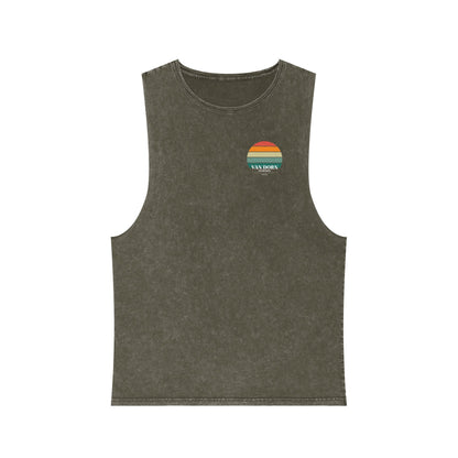 Retro Unisex Stonewash Tank Top (FREE SHIPPING)