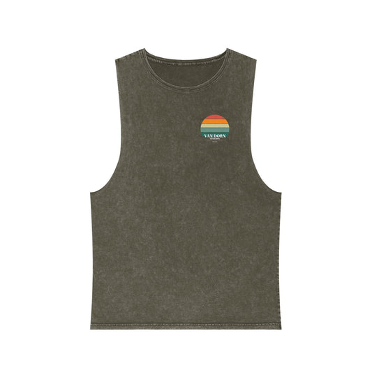 Retro Unisex Stonewash Tank Top (FREE SHIPPING)