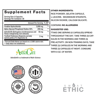 CREATE’D (Creatine + Nootropics)