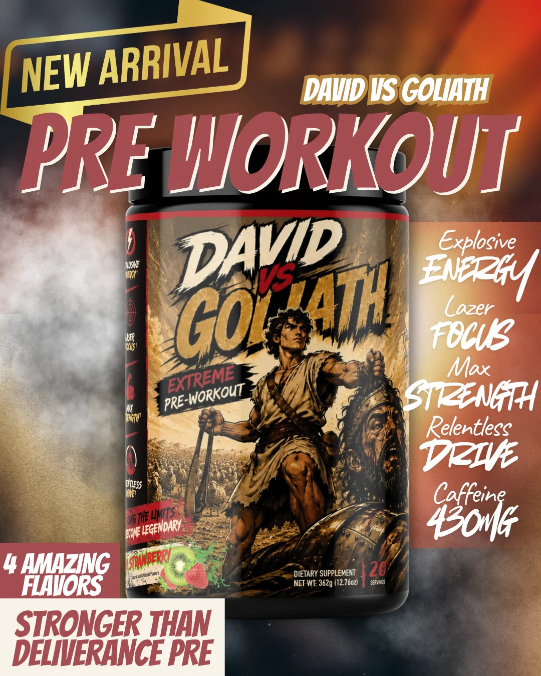 David vs. Goliath EXTREME PRE-WORKOUT