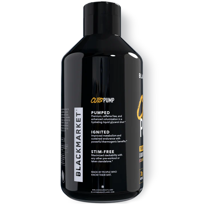 CUTS PUMP (Liquid Non-Stim Pre-Workout)