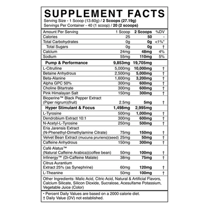 DEFY Pre-Workout (High Stim)