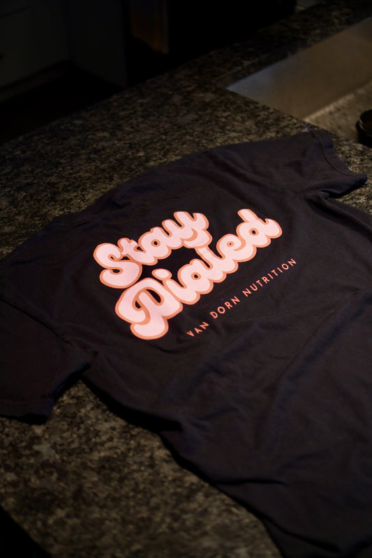 Comfort Colors Breast Cancer Awareness STAY DIALED T-SHIRT (FREE SHIPPING)