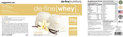 define [whey] Protein Concentrate (63 servings)
