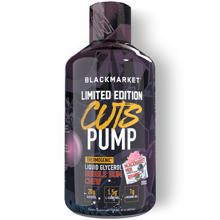 CUTS PUMP (Liquid Non-Stim THERMOGENIC Pre-Workout) + Carnitine