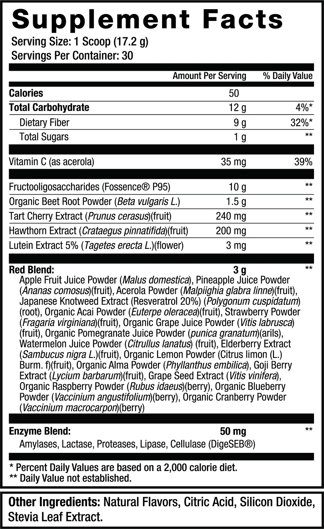 MULTI REDS: REDS + GUT HEALTH + FIBER (Joint, Eye, Gut, Heart Health)