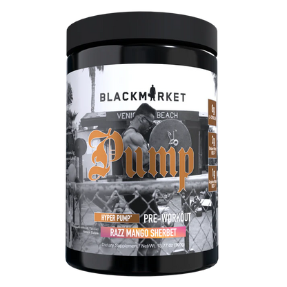Black Market PUMP (Hyper-Pump Non-Stimulant Pre-Workout)