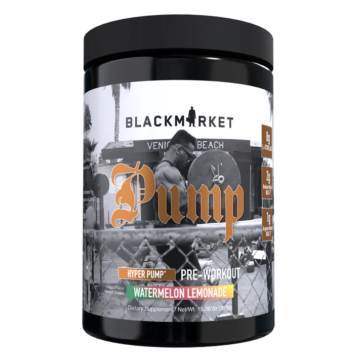 Black Market PUMP (Hyper-Pump Non-Stimulant Pre-Workout)