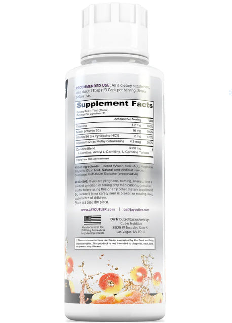 Liquid L-Carnitine 3000: Metabolism & Energy Support