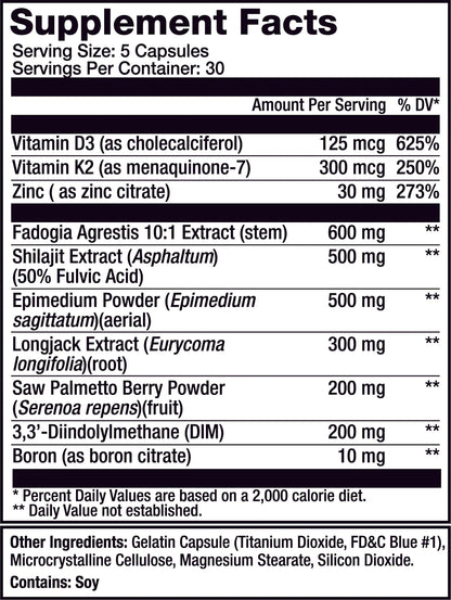 TOTAL TEST (Natural Testosterone Support)