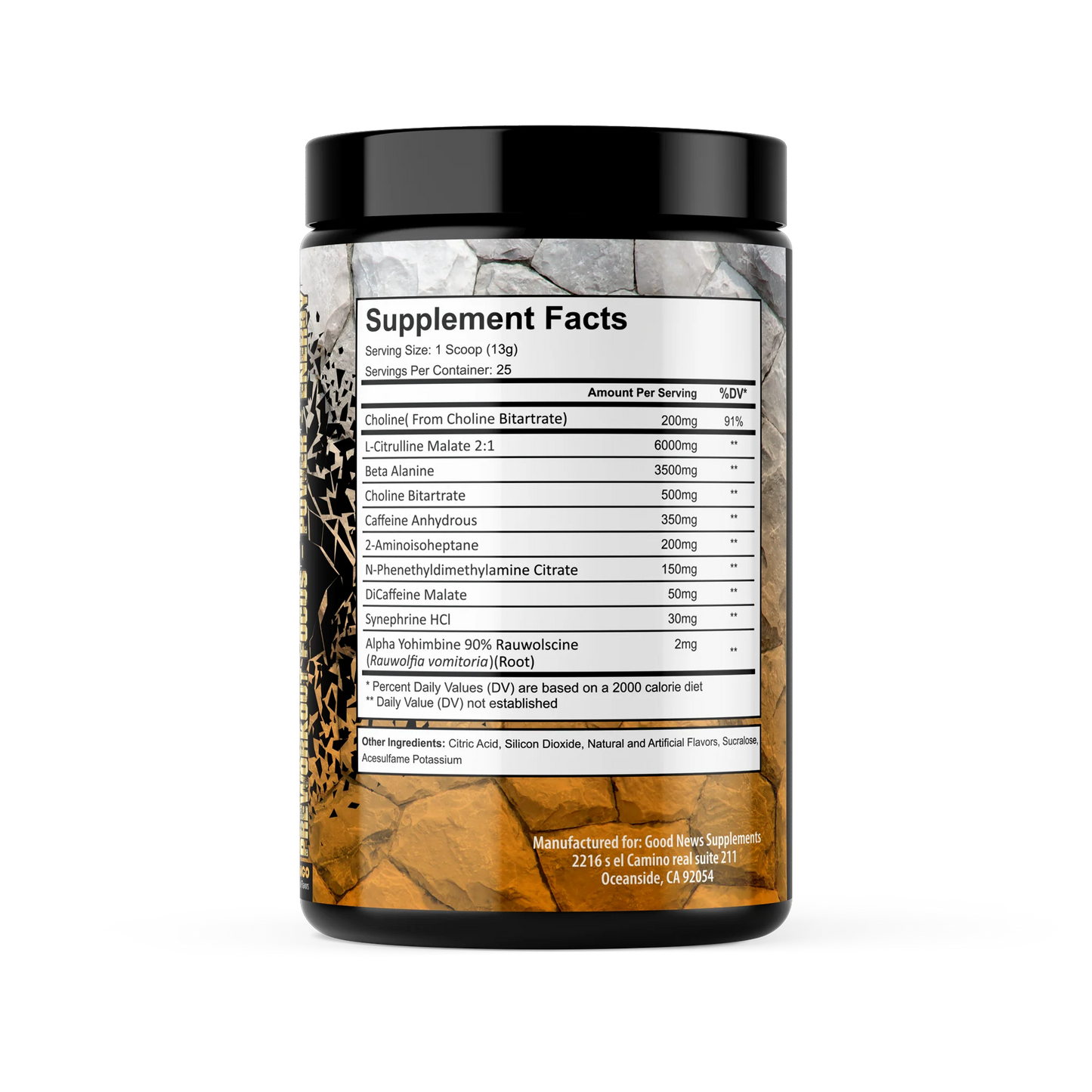 DELIVERANCE PRE-WORKOUT