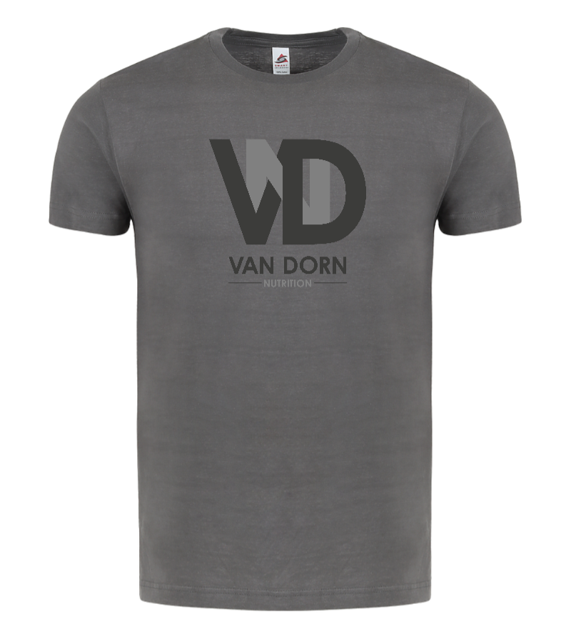 VAN DORN NUTRITION T-SHIRT: GYM TEE, SHAKER, AND 3 HYDRATE'D PACKETS ...