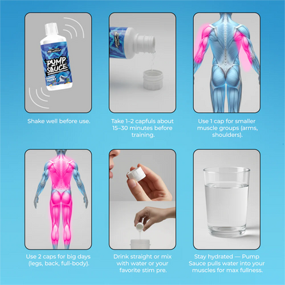 PUMP SAUCE (Liquid Non-Stim Pre-Workout)