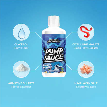 PUMP SAUCE (Liquid Non-Stim Pre-Workout)