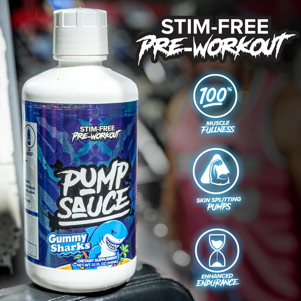 PUMP SAUCE (Liquid Non-Stim Pre-Workout)