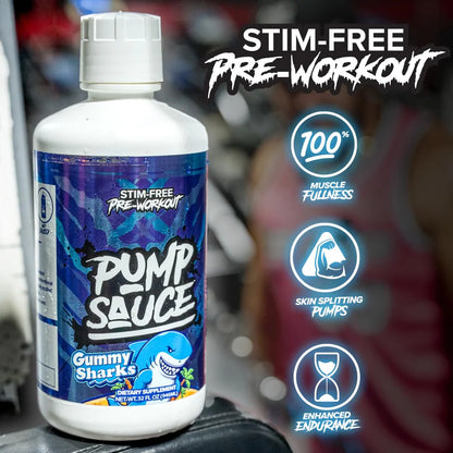 PUMP SAUCE (Liquid Non-Stim Pre-Workout)